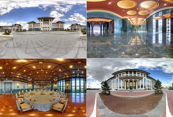 Virtual tour explores Turkey's new presidential palace