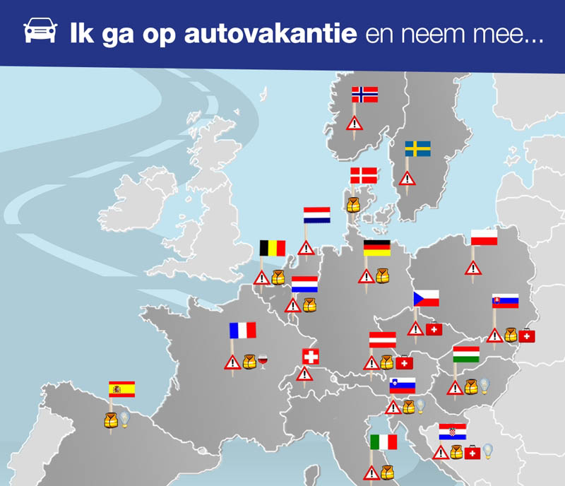 Nederlandse vakantieganger hamstert voor autoreis