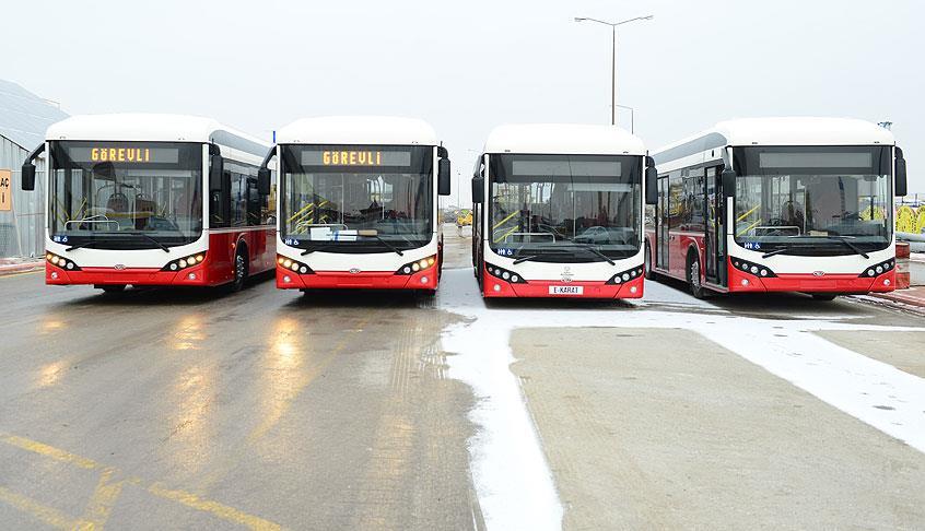 Konya krijgt eerste elektrische bussen van Turkije