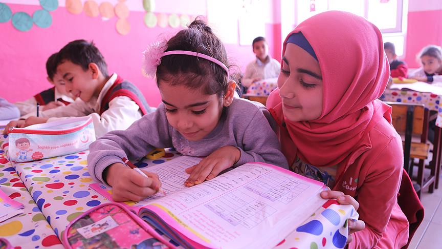 EU-landen bewonderen Turkije om onderwijs aan Syrische kinderen en jongeren