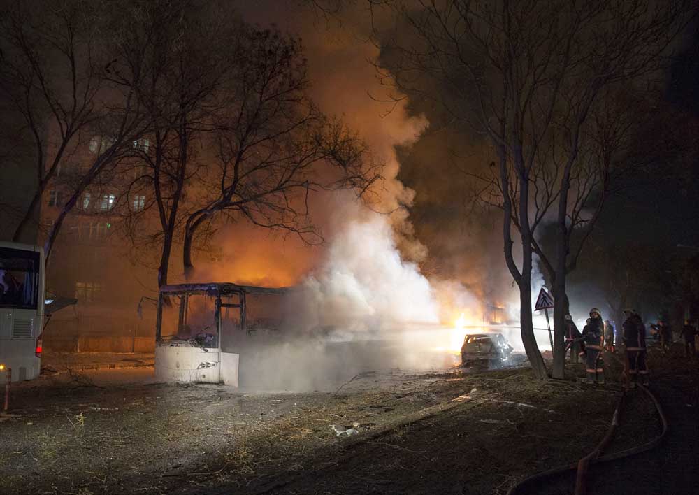 Doden bij terreuraanval in Ankara