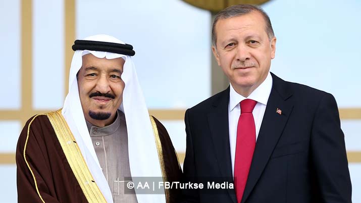 Historisch bezoek Saudi-Arabië aan Turkije