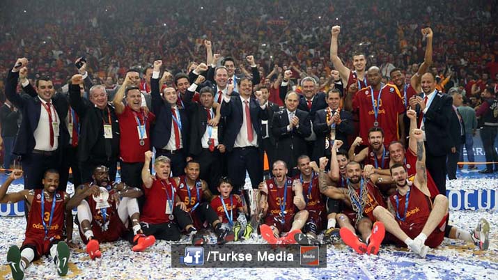 Galatasaray kampioen Eurocup basketbal