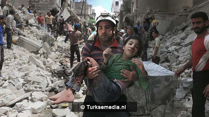 Russen bombarderen opnieuw Syrië: veel burgerdoden