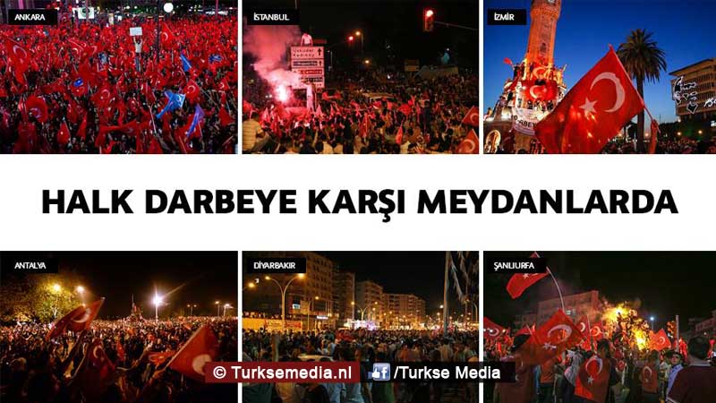 Alles onder controle in Turkije: mislukte coup voorbij
