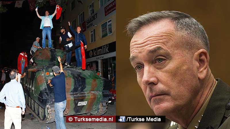Amerikaanse stafchef: Dit kunnen alleen Turken