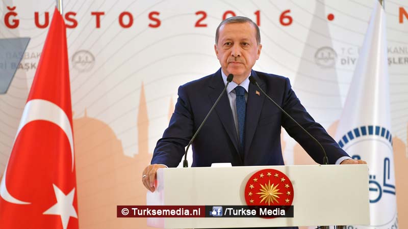 Erdogan: Moge Allah ons vergeven