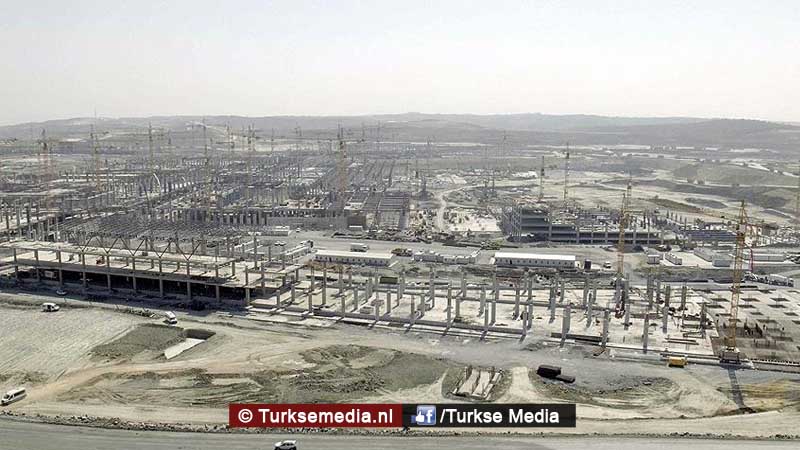 Turkije bouwt keihard verder aan grootste luchthaven ter wereld