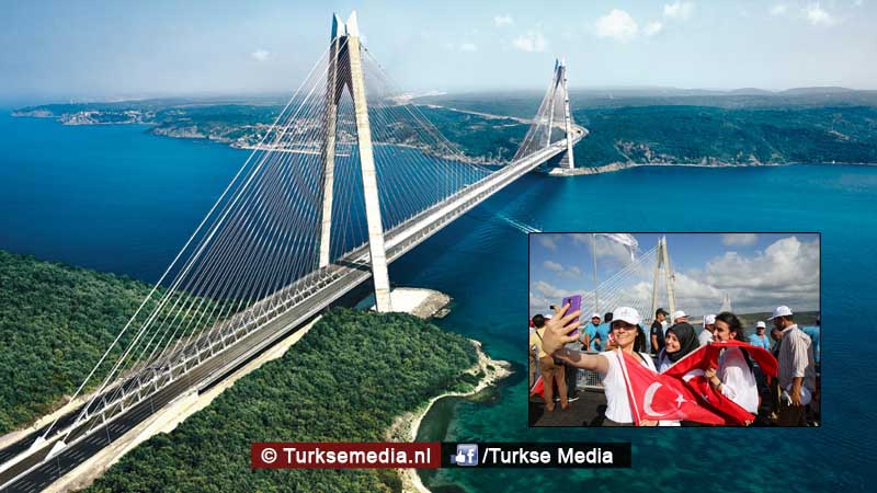 Feest: Turkije opent breedste brug ter wereld