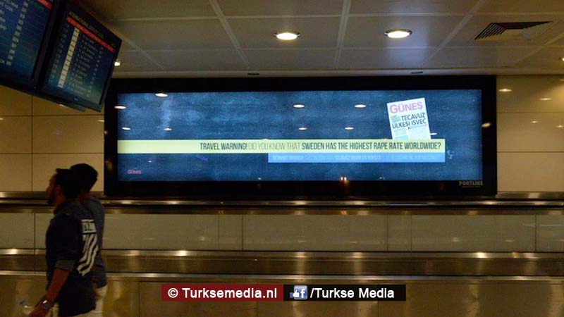 Turkije slaat keihard terug: Zweden, land van verkrachters
