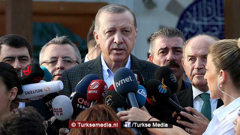 Erdogan over ontslagen: Late actie, burgemeesters mogen geen terreurgroep steunen