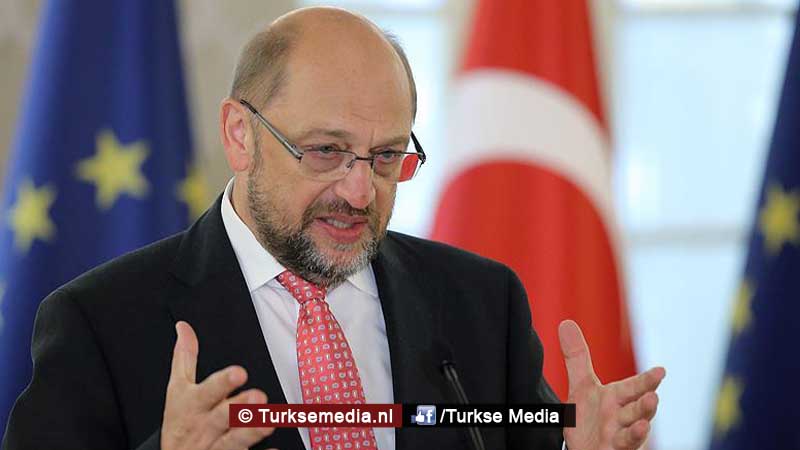Schulz komt met lovende woorden over Turkije