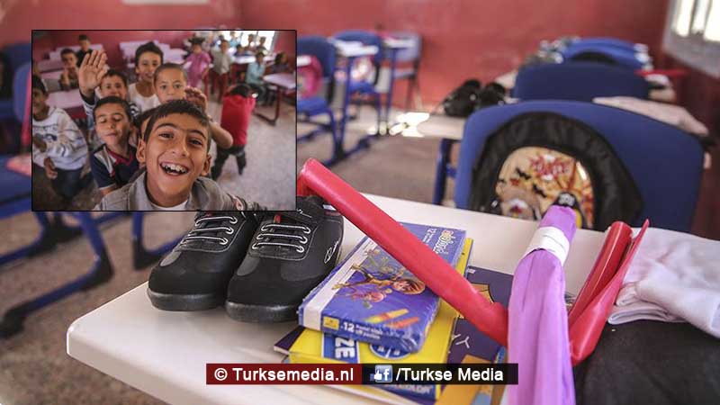 Trots en vreugde: Turkije tovert school in Syrië om tot modern college