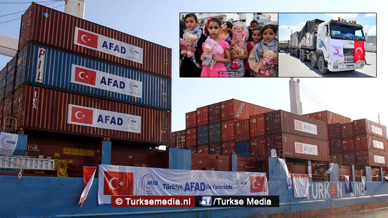 Turkije stuurt tweede hulpschip naar Gaza; feest op komst
