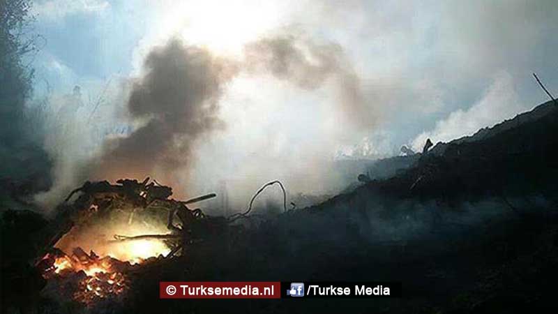Israëlische F16 stort brandend neer na aanval op Gaza