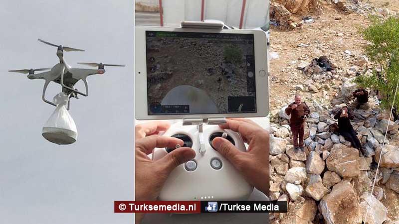 Turkse commissaris laat baklava bezorgen met drone
