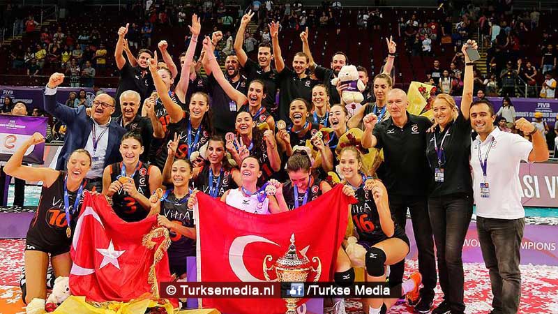 Turkse volleybalclub opnieuw wereldkampioen