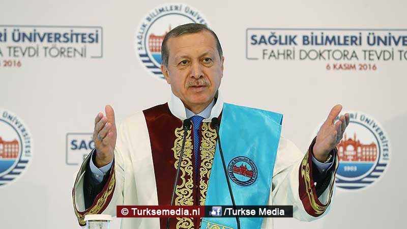 Erdogan reageert op internationale aanval: Niet bang
