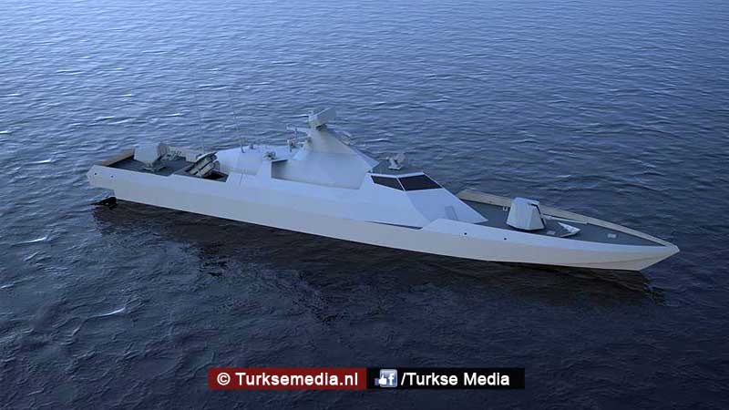 Turkije toont nieuwe aanvalsboot, landen onder de indruk