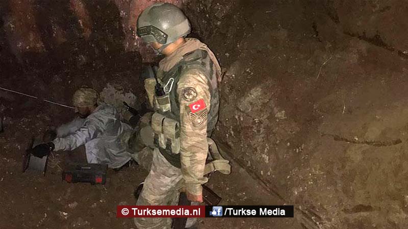 Turks leger ontdekt terreurtunnel van Syrië naar Turkse stad