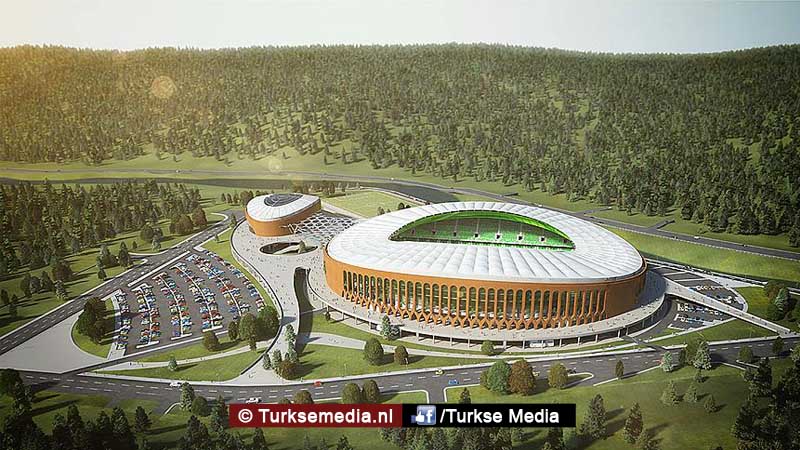 Turkije bouwt 30 hypermoderne stadions: ontmoet Çotanak Arena