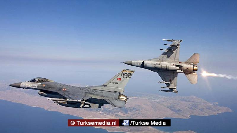 Turkije vernietigt 15 Daesh-doelen (IS) in 15 minuten in Syrië