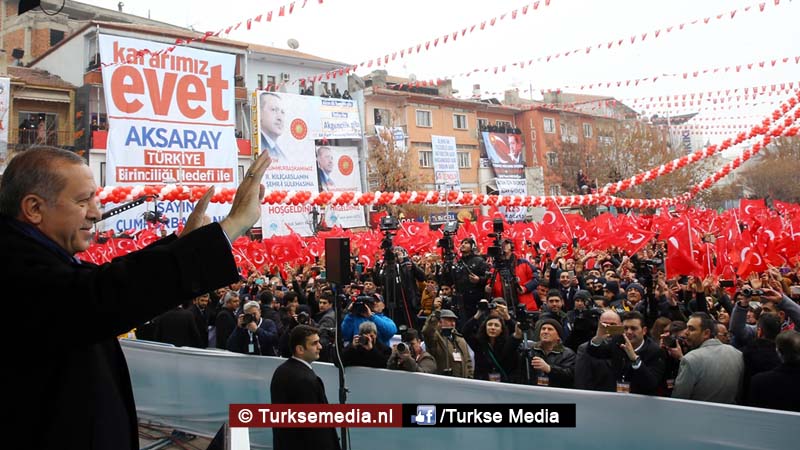 Erdogan over ja-nee-oorlog: Luister naar Mehmet en Fatma in plaats van George en Hans