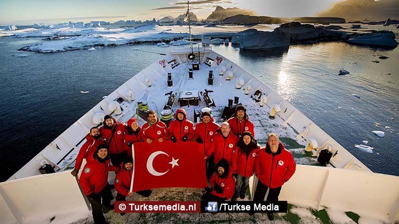 Turkije klaar voor eerste laboratorium en vlag op Antarctica