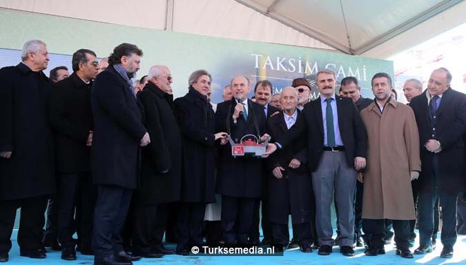 Turkije start bouw langverwachte moskee op Taksimplein4