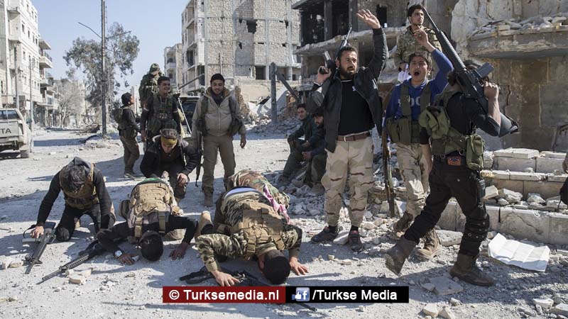 Zo vieren Syriërs de Turkse overwinning op Daesh (IS)