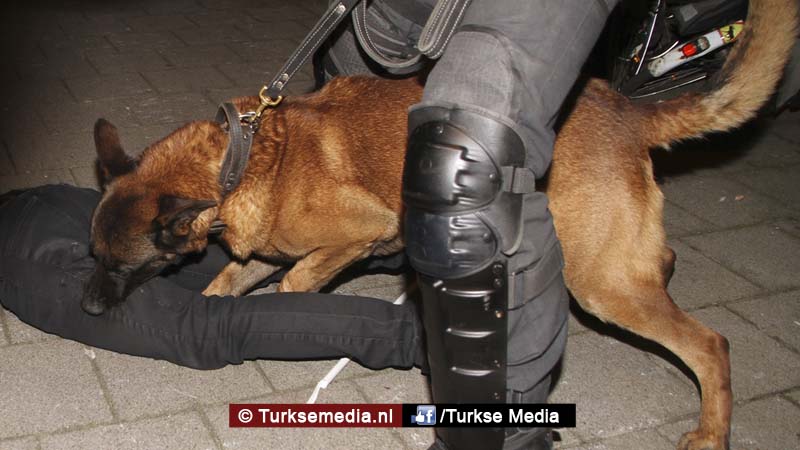 Door politiehond gebeten Turkse Nederlander: gebeurtenissen pijnlijk