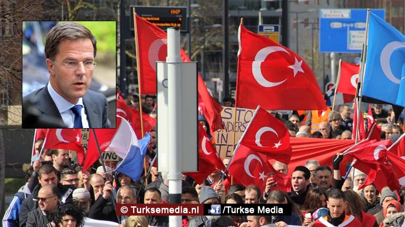 Schandaal Nederland? Turkse nee-zeggers welkom; Rutte: wist niet