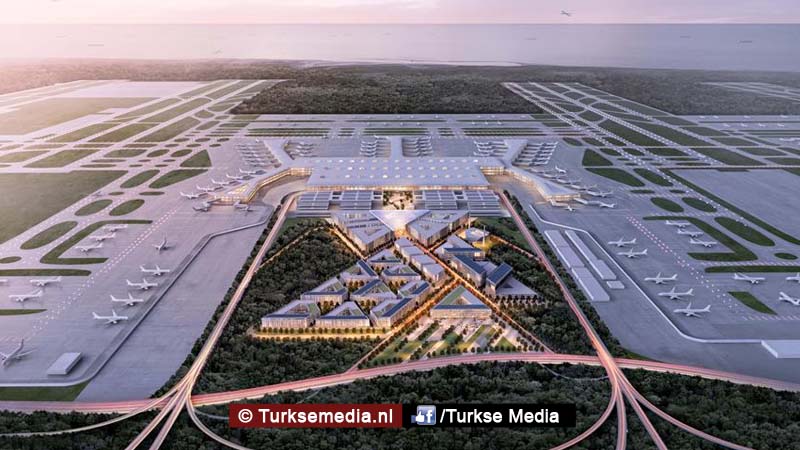 Turkije bouwt keihard aan grootste megavliegveld: terminal bijna klaar (foto's)