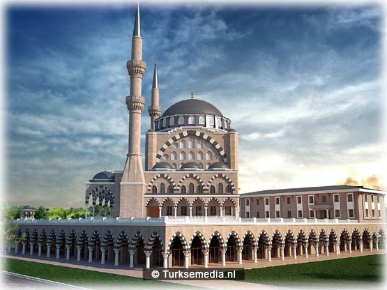 TÃ¼rkiye Diyanet VakfÄ± (TDV) tarafÄ±ndan Makedonya'nÄ±n baÅŸkenti ÃœskÃ¼p'te inÅŸa edilecek Tophane Merkez Camisi'nin inÅŸaatÄ± iÃ§in ilk adÄ±mlar atÄ±ldÄ±. ( KOMAÅ AÅ - Anadolu AjansÄ± )