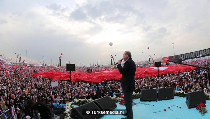 Miljoen Turken roepen ‘ja’ tijdens megacampagne Istanbul3