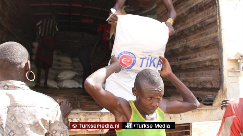 Turkije stuurt noodhulp naar hongerlijdend Noord-Kenia