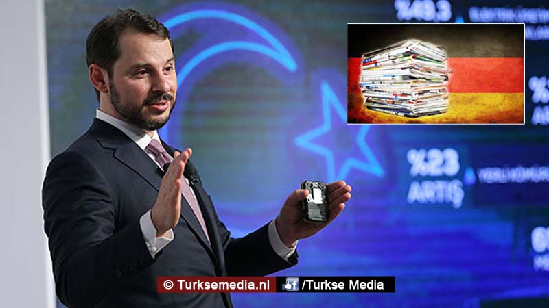 Advocaat: Duitse nieuwssite liegt over Turkse minister Albayrak