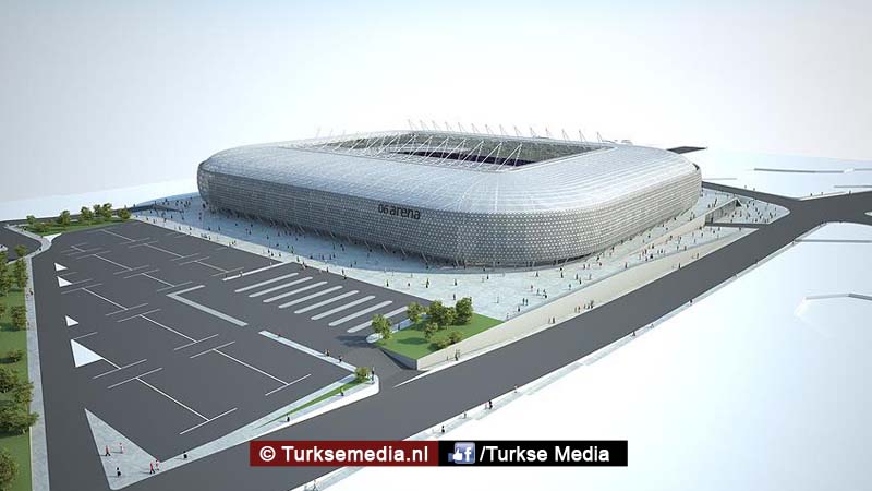 Dit is het nieuwe stadion van Ankara dat heel snel af is