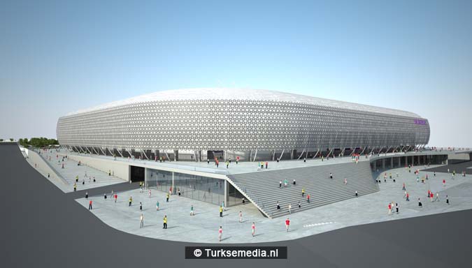 Dit is het nieuwe stadion van de Turkse hoofdstad dat heel snel af is1