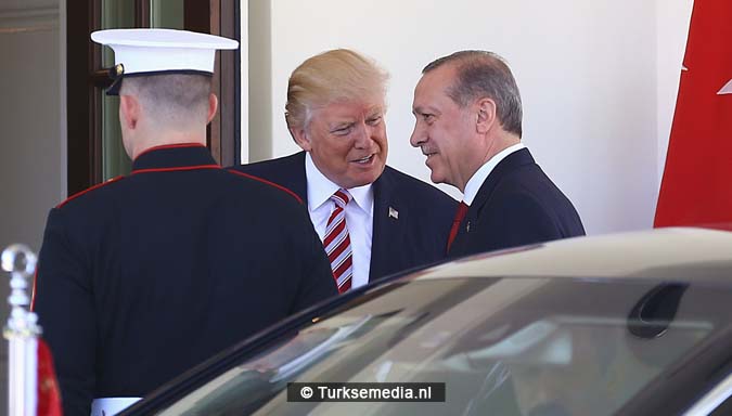 Erdogan tegen Trump Geen plaats voor terreurgroepen in onze regio2