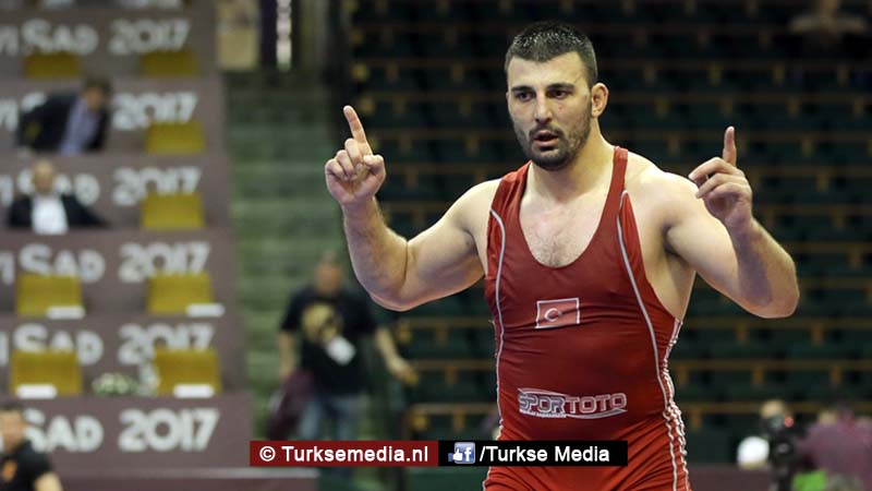 Goud: Turkse worstelaar beste van Europa