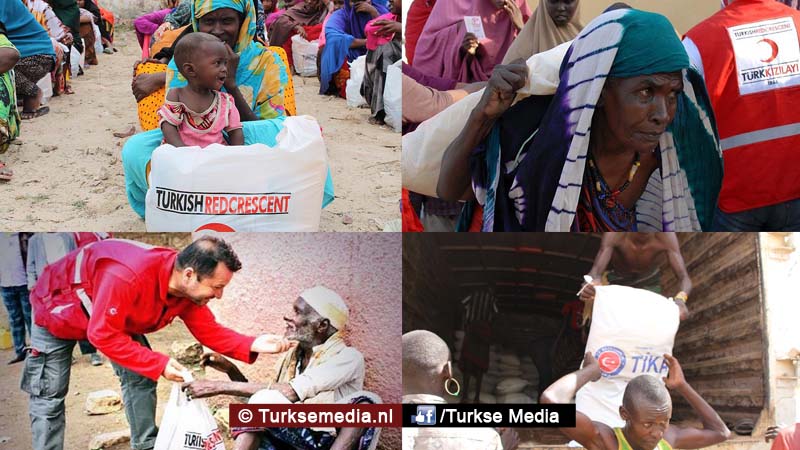 Megahulp Turken op komst voor 9 miljoen Afrikanen