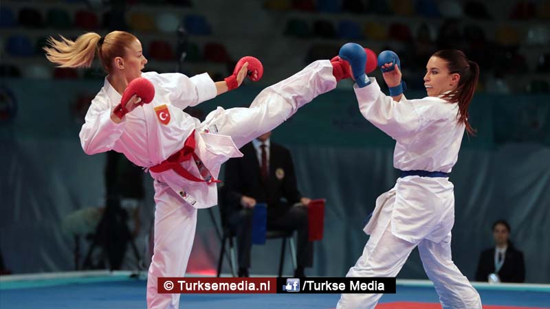 Turken veroveren dubbel goud op EK karate