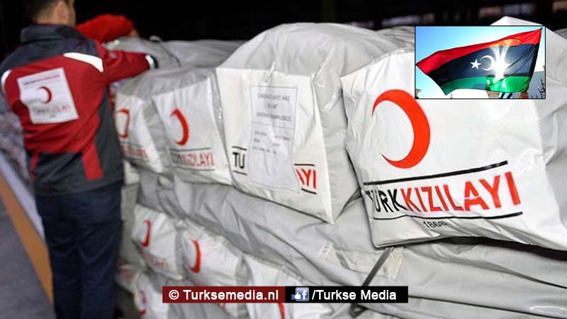 Turkije stuurt tonnen medische noodhulp naar Libië