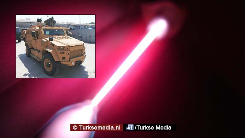 Turkije toont laserwapen tijdens defensiebeurs