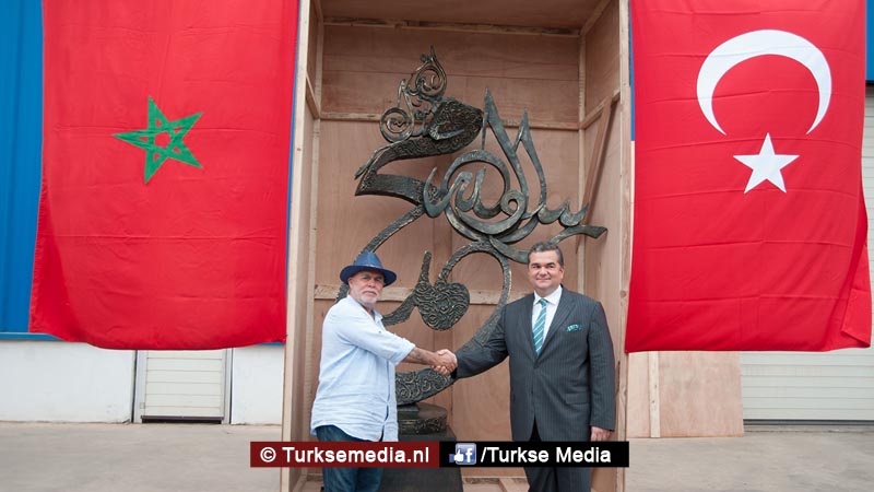 Turkse president ontvangt cadeau uit Marokko