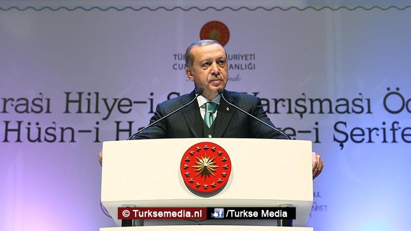 Erdogan: Moslims moeten hun band met de islam versterken