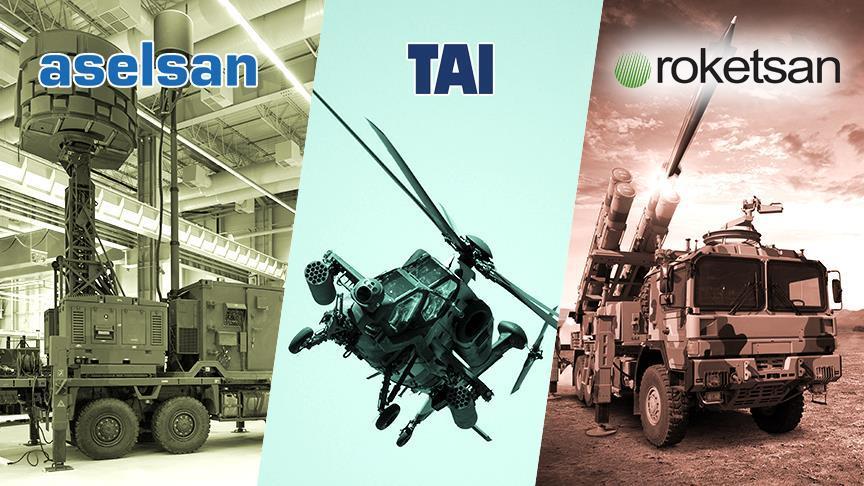 3 Turkish defense firms make world's top 100 list