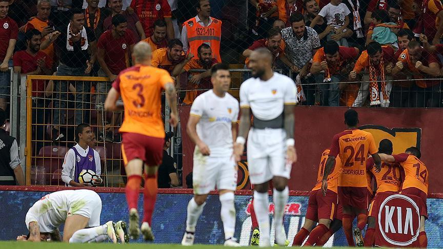 Galatasaray storm past Kayserispor