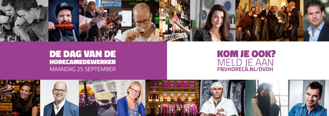 De Dag van de Horecamedewerker op 25 september in Utrecht